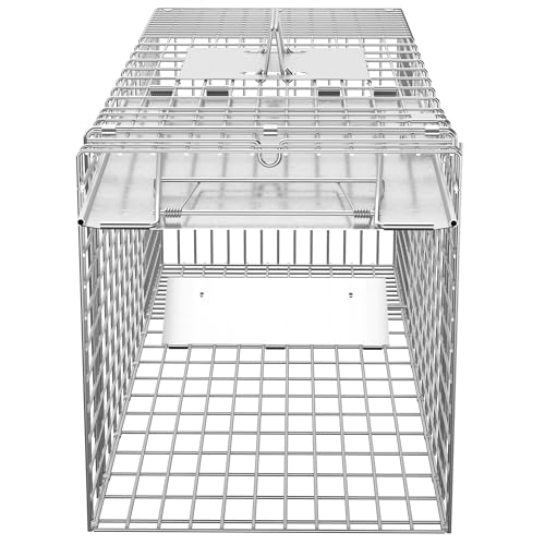32" X 12.5" X 12" Steel Animal Cage Trap G3780