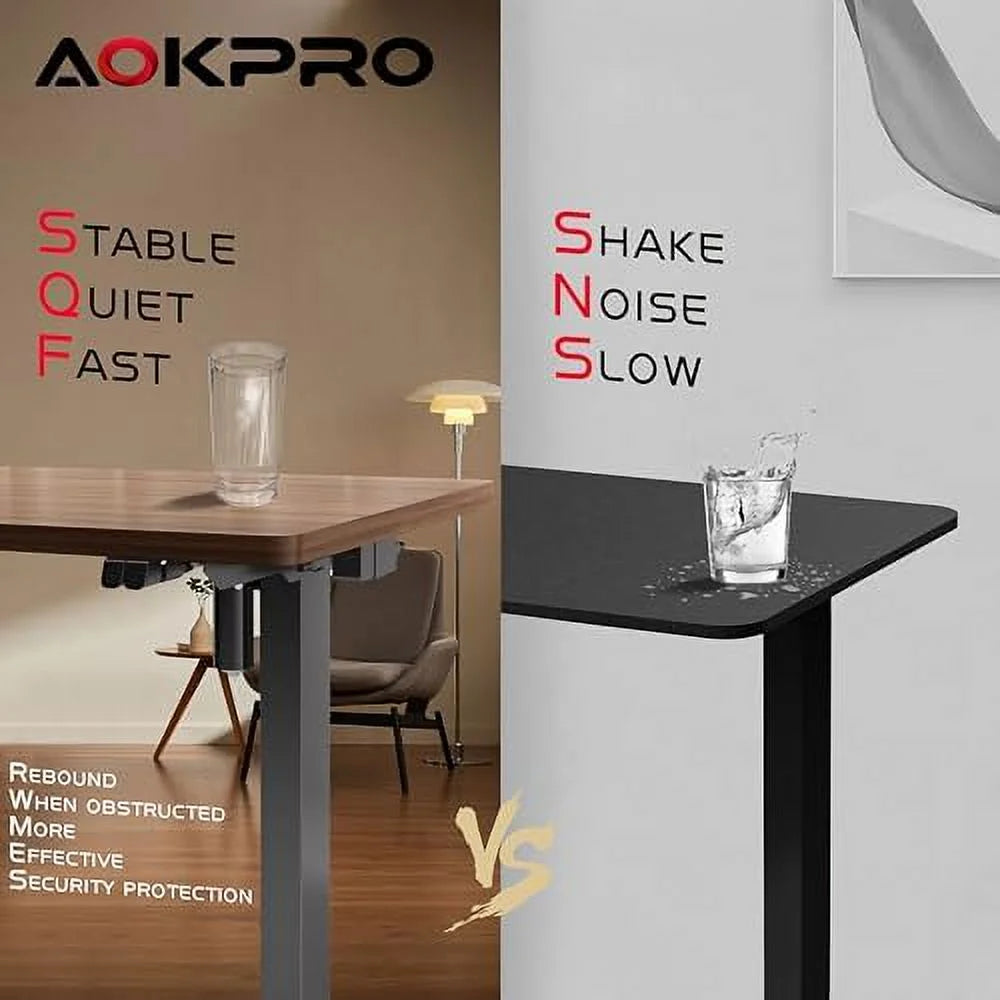 Electric Stand Up Desk Frame Black Q14133