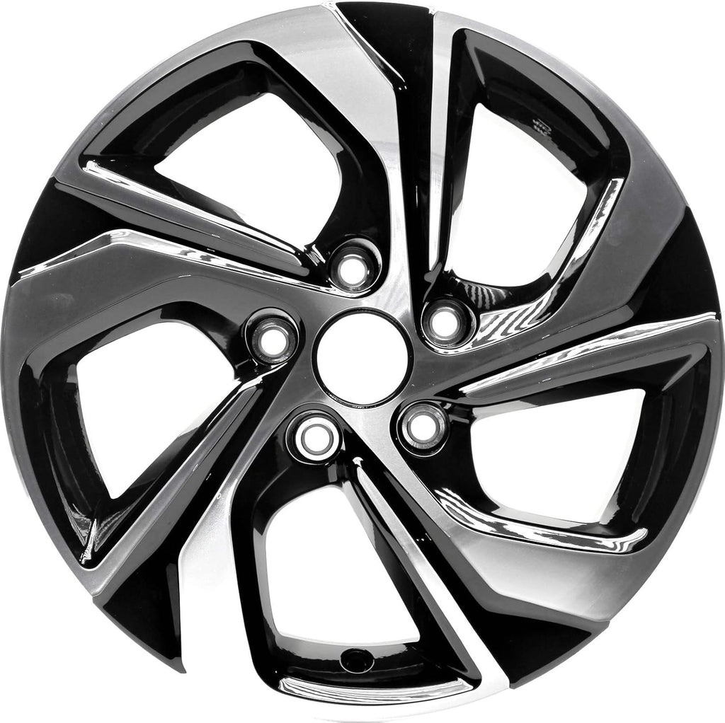 Replacement Aluminum Alloy Wheel Rim 16 Inch 5 Spokes U674