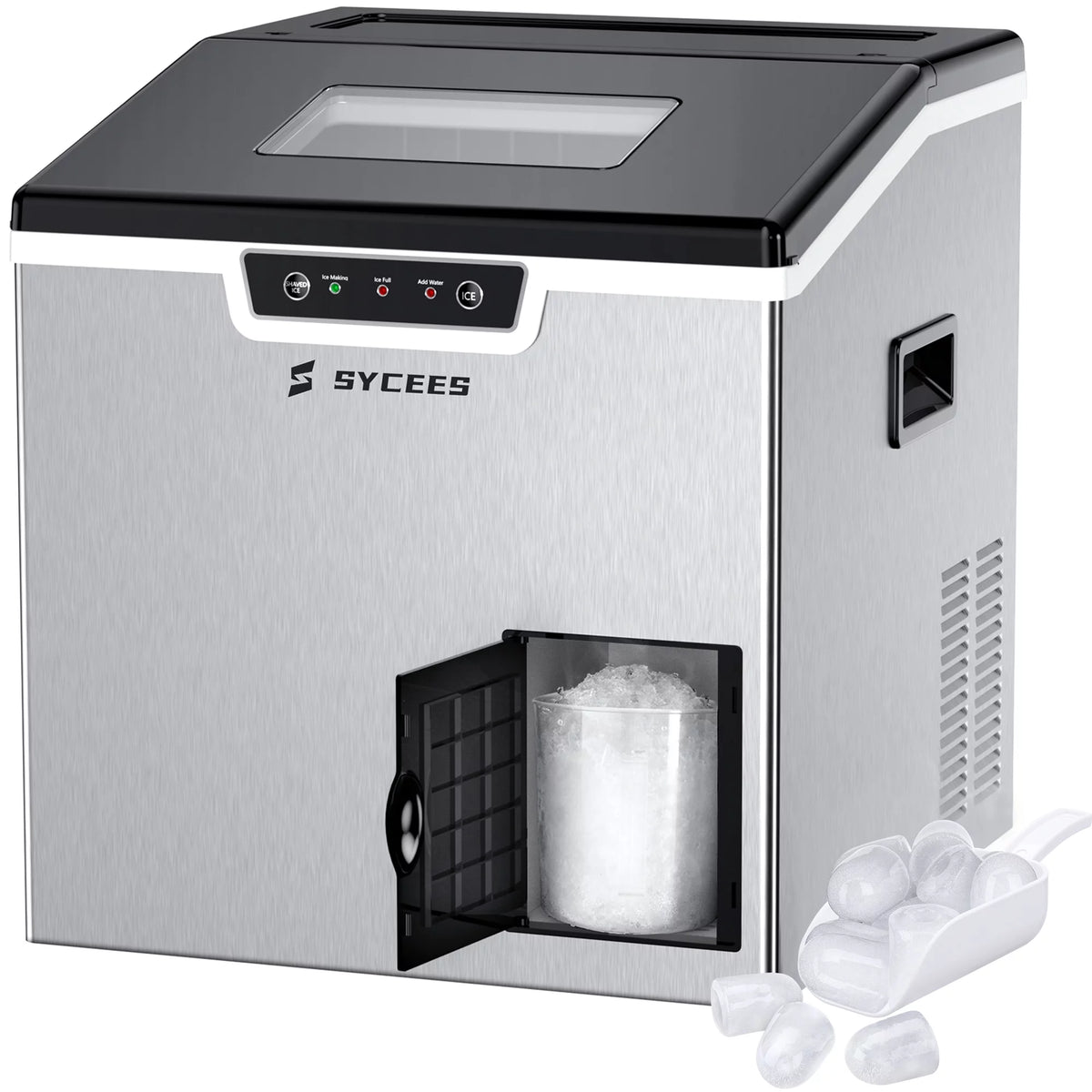 2-in-1 Portable Countertop Ice Maker & Shaver Machine L45924