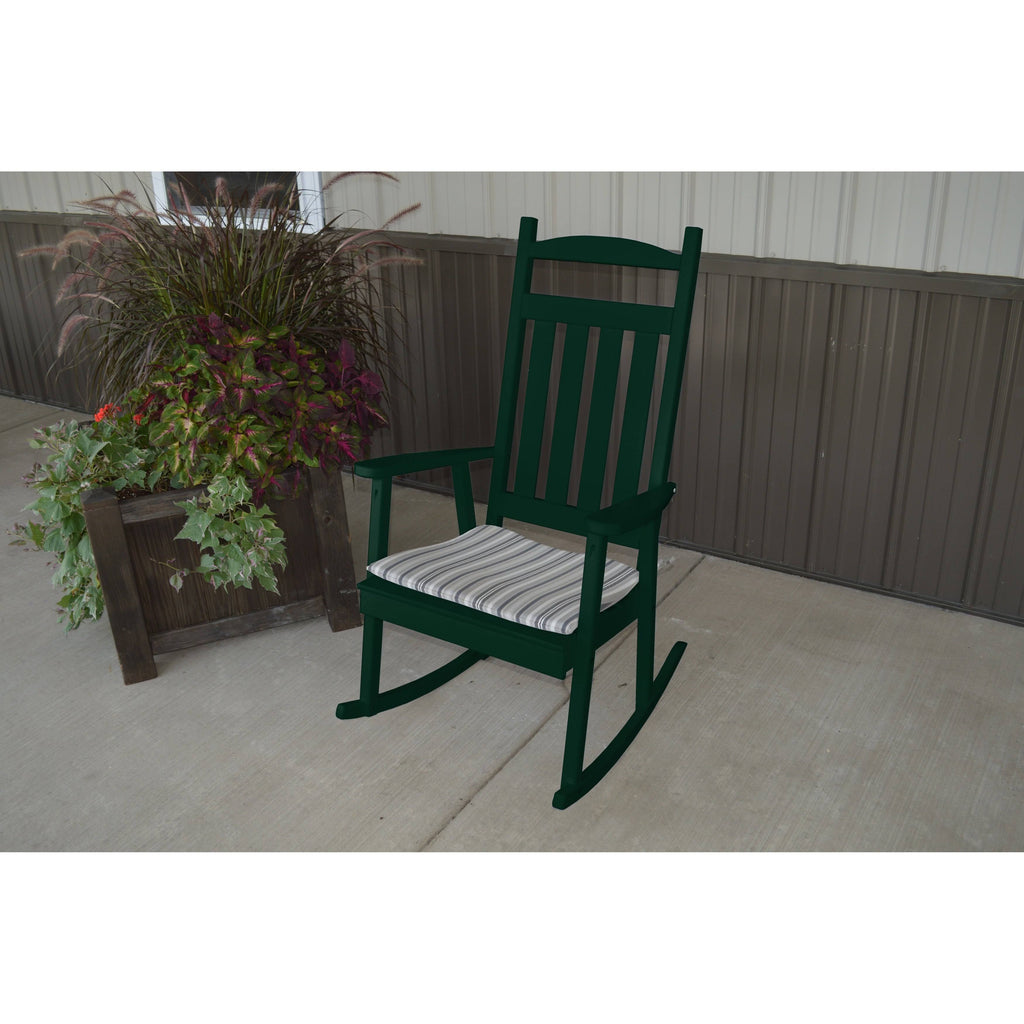 White Porch Rocker L4245