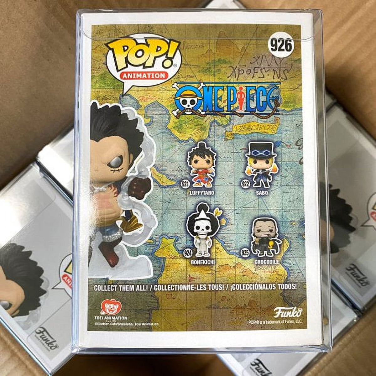 One Piece Luffy Gear Four Metallic Pop! Vinyl Figure J457