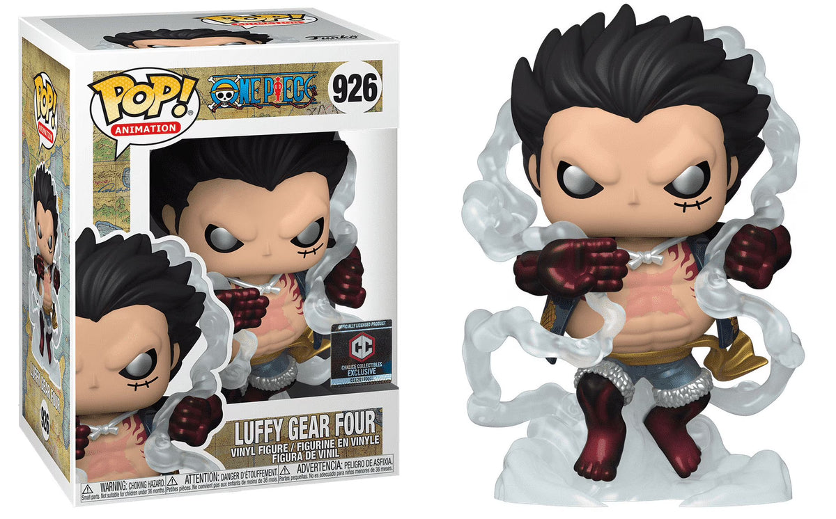 One Piece Luffy Gear Four Metallic Pop! Vinyl Figure J457