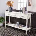 White 3-Drawer Console Table L581