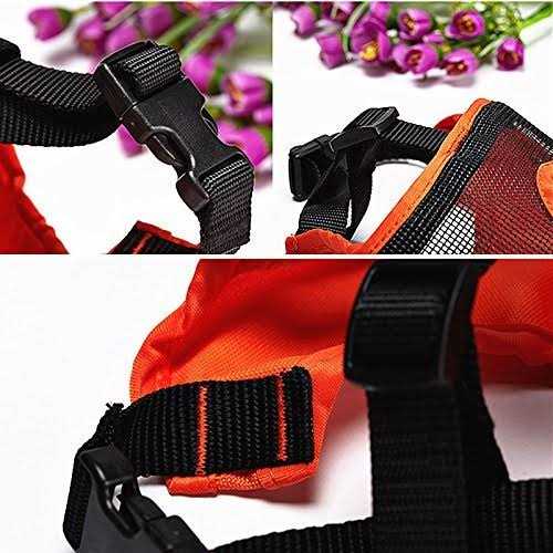 Adjustable Breathable Mesh Short Snout Dog Muzzle L995909
