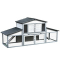 Wooden Chicken Coop with Nesting Box Z68877