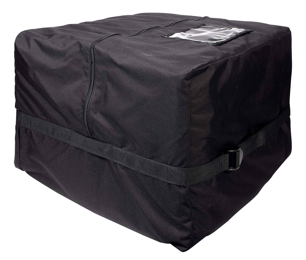 Black Nylon Carrier Bag U580