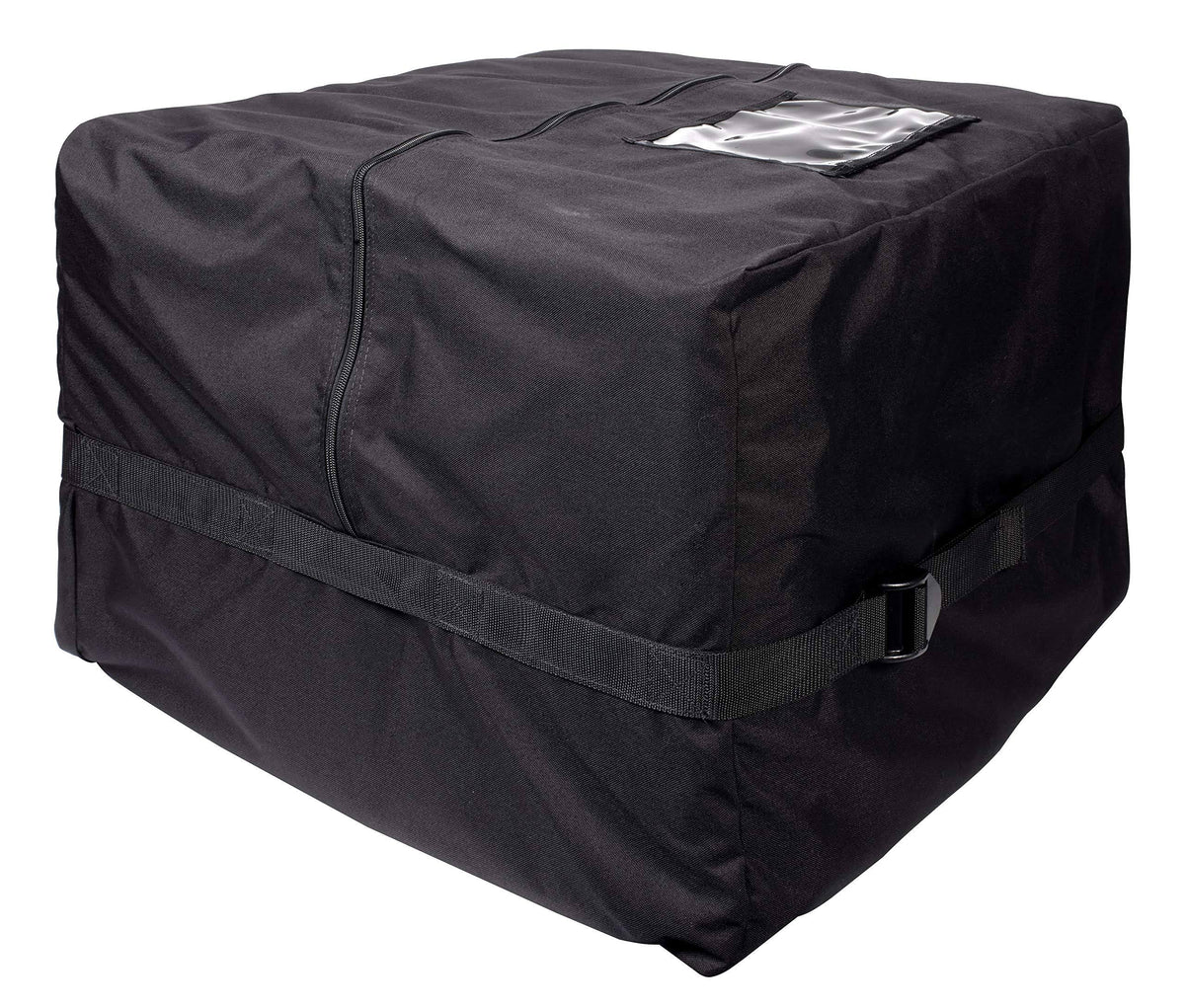 Black Nylon Carrier Bag U580