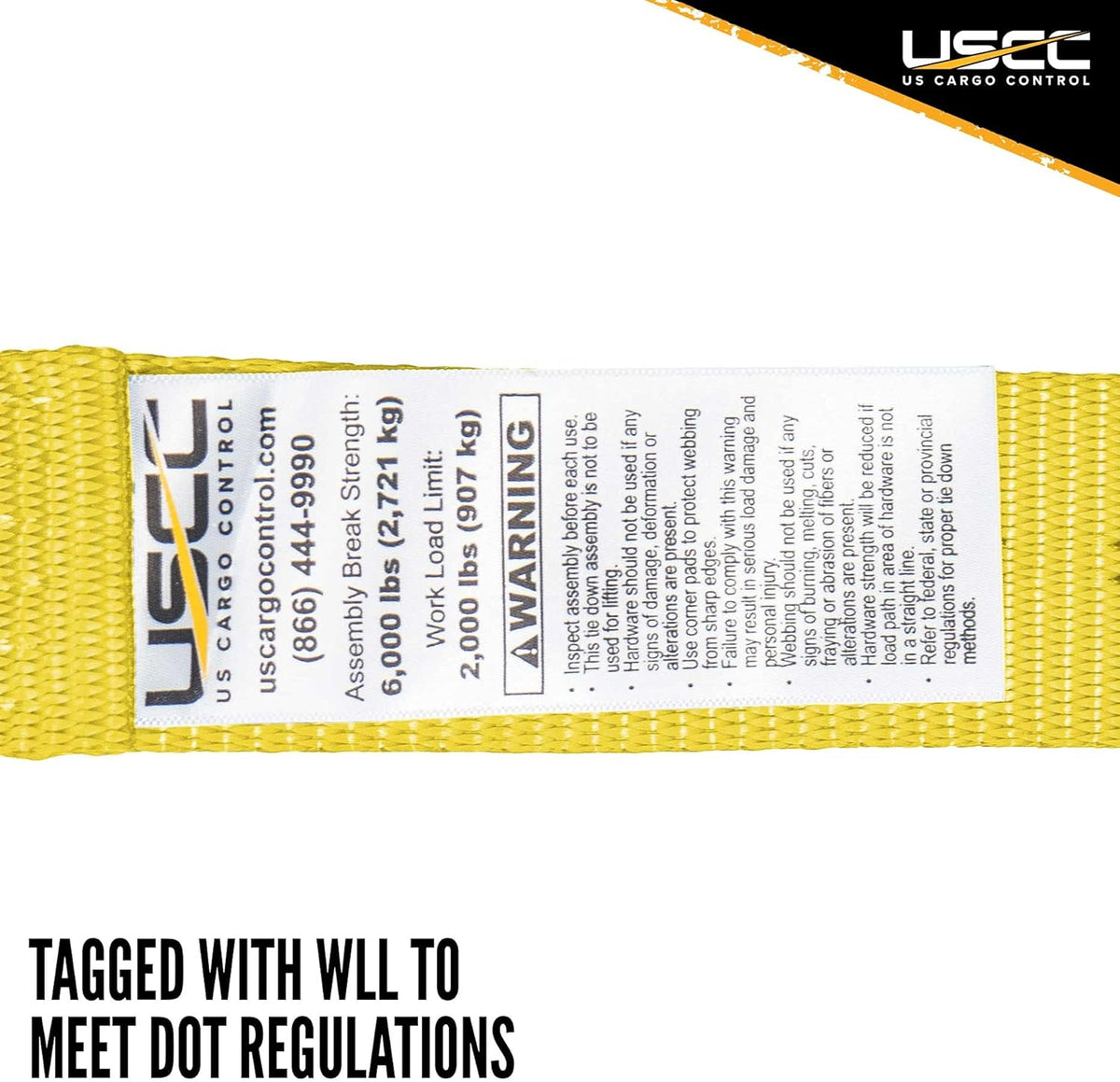2 Pack 2 Inch Wide X 27 Foot Long Ratchet Straps with Snap Hook L39710