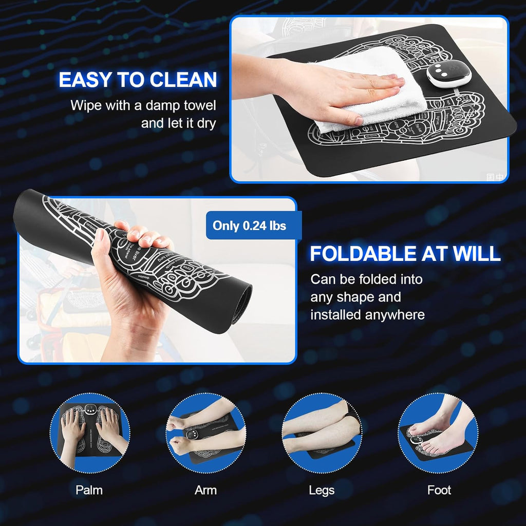 Foot Massager Mat with 15 Modes D53742