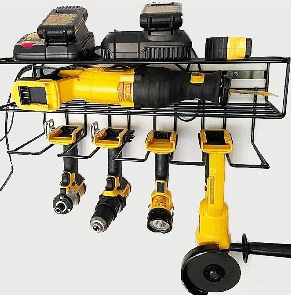 Heavy Duty Floating Tool Shelf 4-Pack Wall Mounted Steel Storage Rack C424