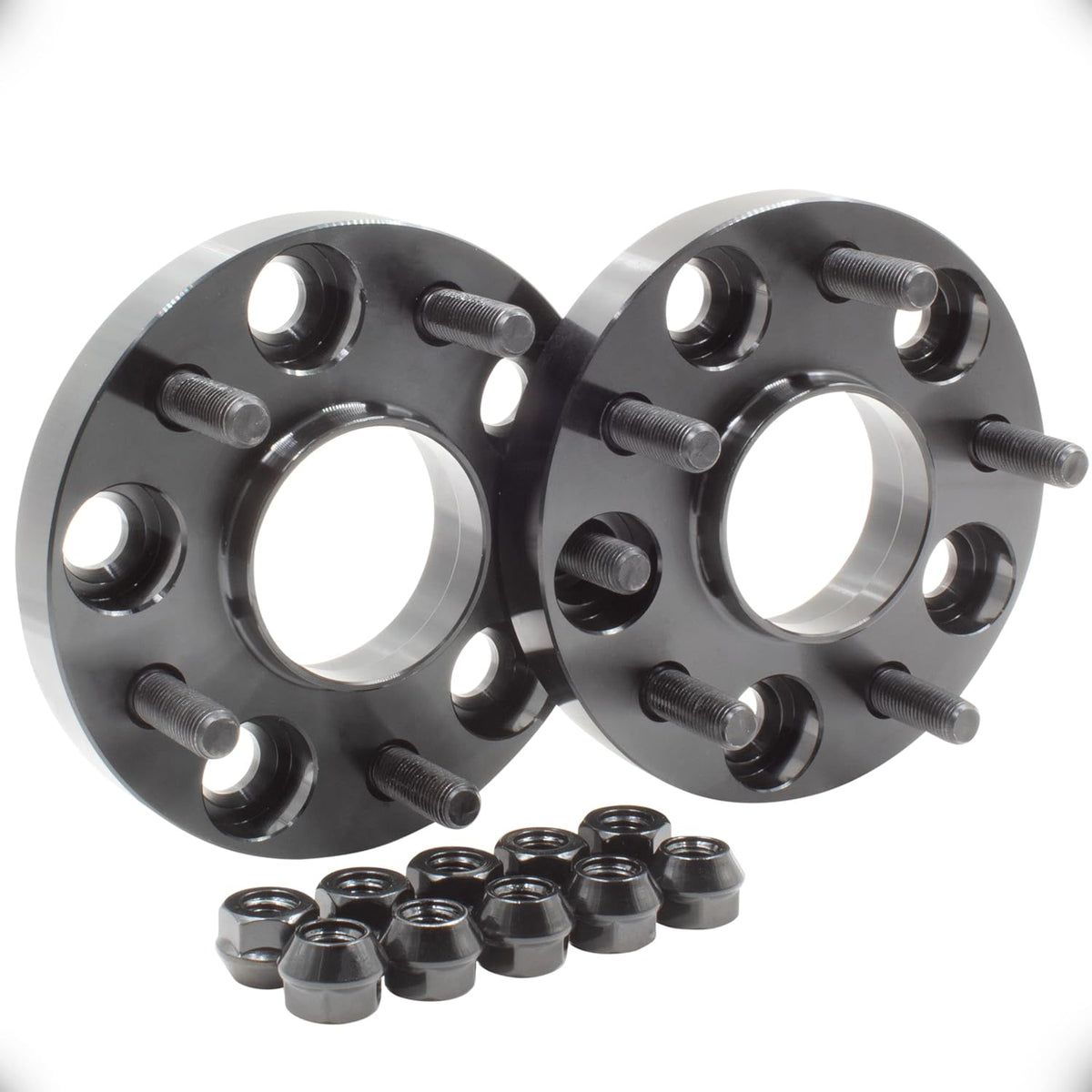 Wheel Adapters 5x4.50 to 5x4.50 Hub Centric 70.50mm Billet Aluminum 1" Thick Set of 2 Z650540