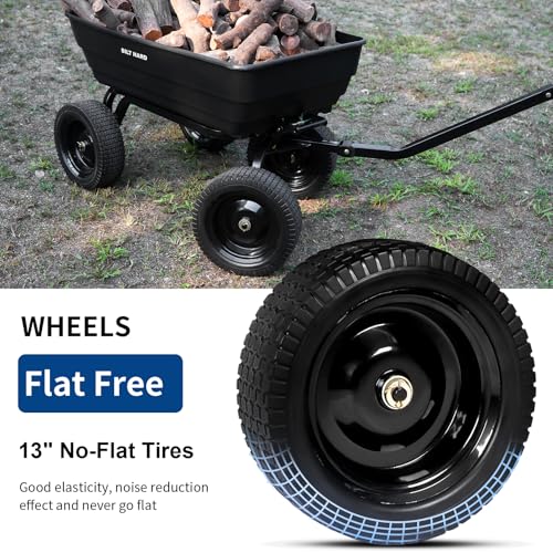 Poly Garden Dump Cart 1200 lbs 7 Cu Ft K550837