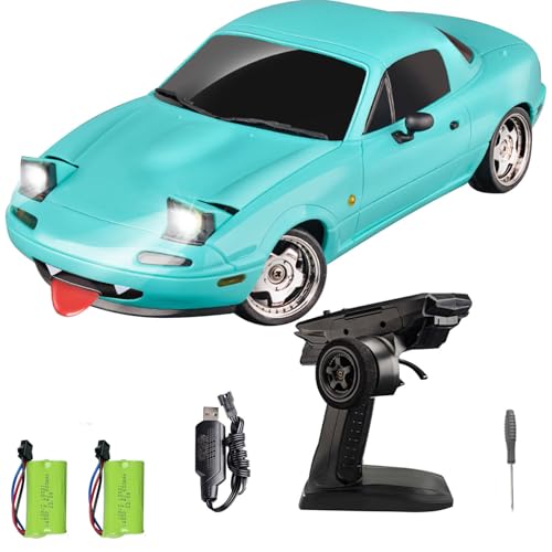 1/18 RC Drift Car 2.4GHz RWD with Gyroscope Blue L70881
