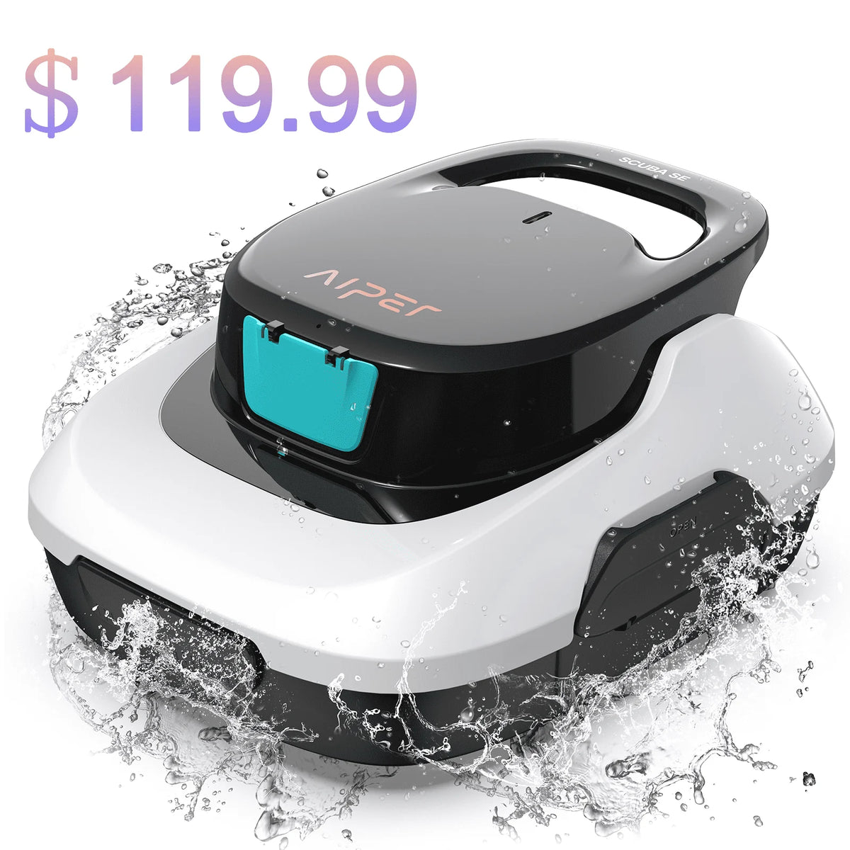 Cordless Robotic Pool Cleaner I492