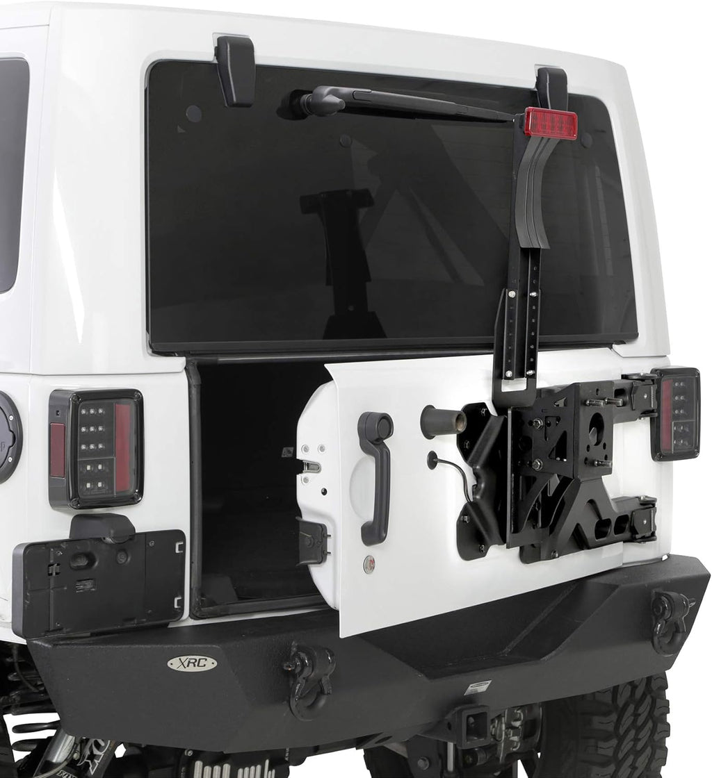 Black Oversize Tire Carrier C443115