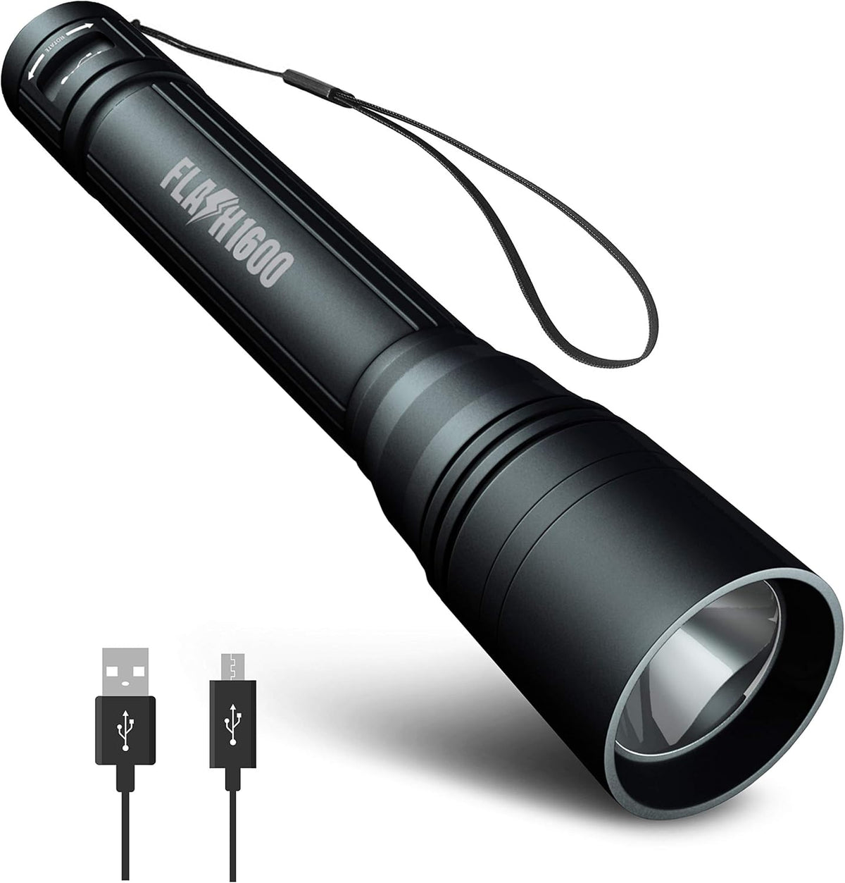 1600 Lumen Rechargeable LED Flashlight K674845