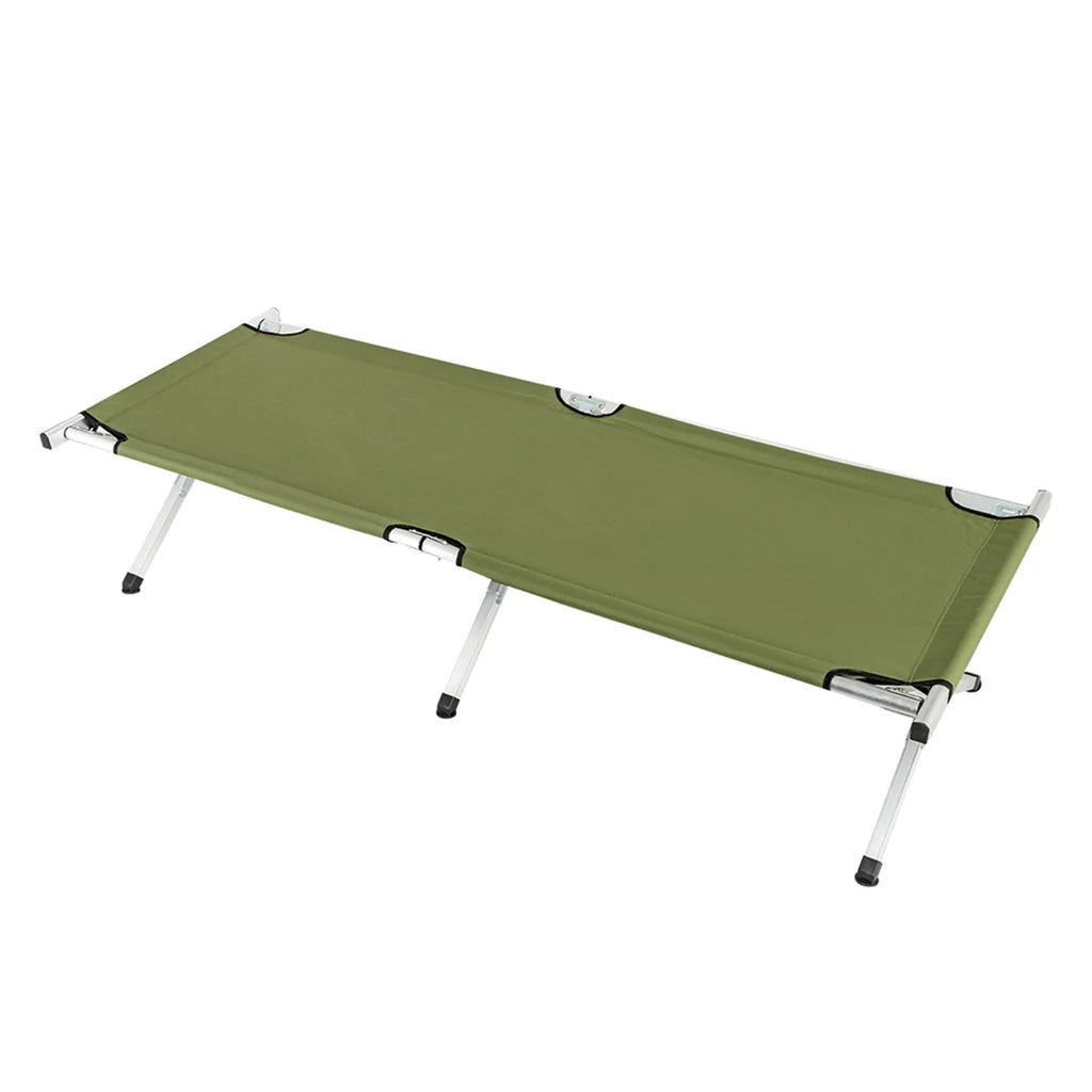 Army Green Portable Folding Camping Cot with Carrying Bag G877