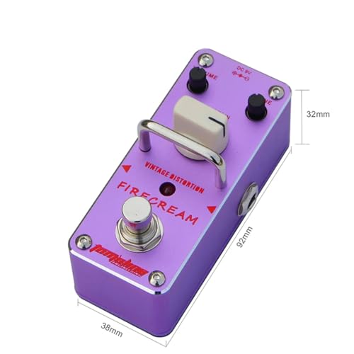 Mini Electric Guitar Chorus Effect Pedal True Bypass Full Metal Shell D177