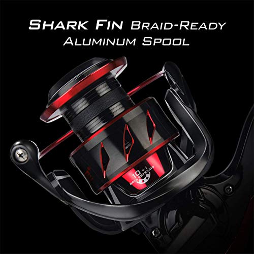 Carbon Fiber Spinning Reel with 39.5 LBs Max Drag D9592