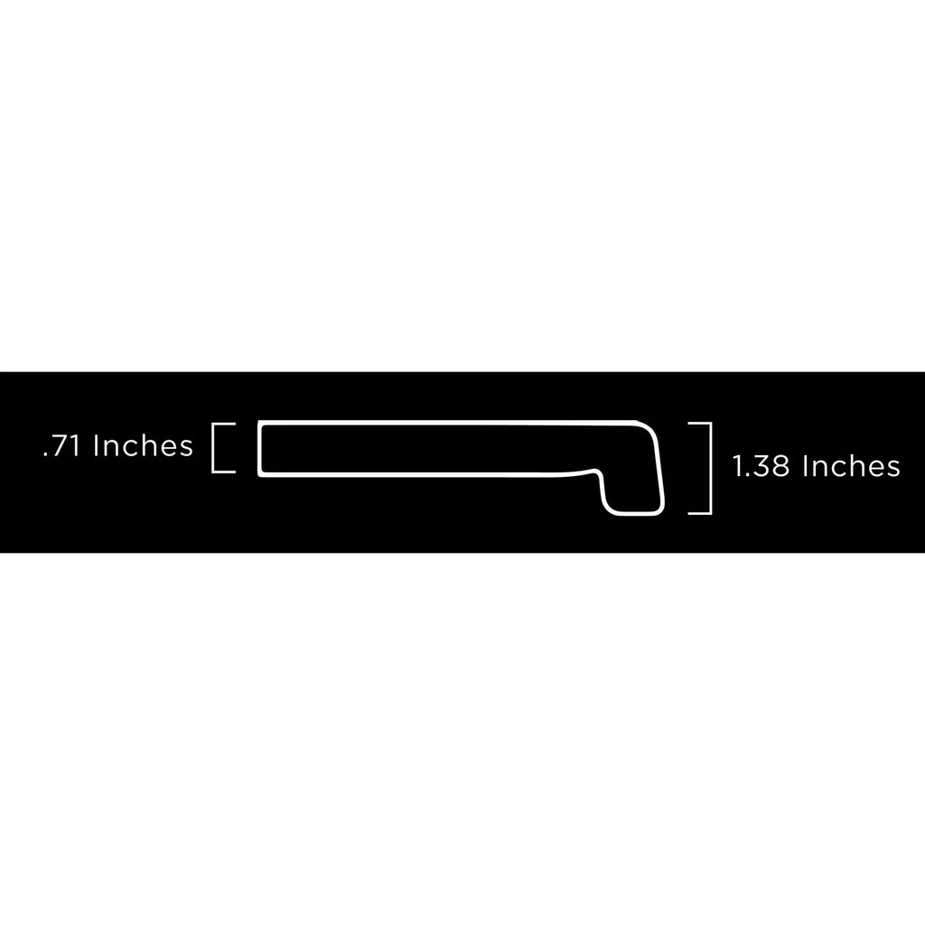 Black Round Base Rectangle Table T487