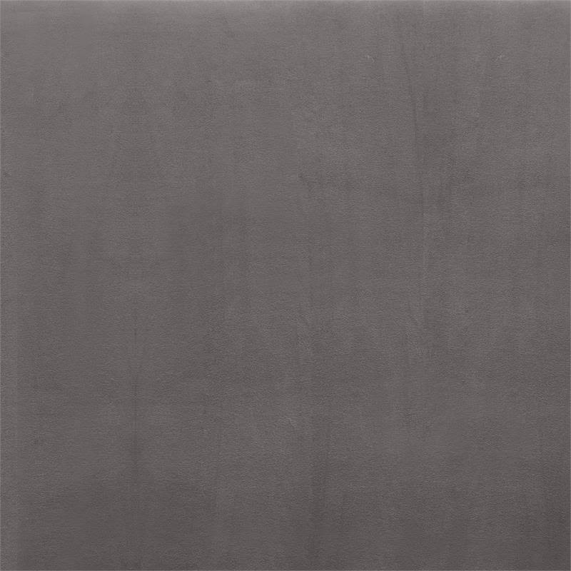 King Modern Channel Bed in Flannel Gray Velvet N417