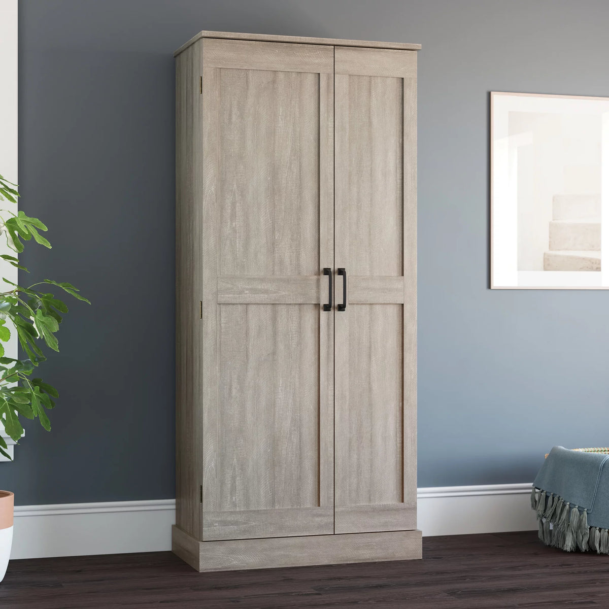 Spring Maple Finish Storage Cabinet B724