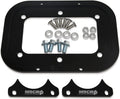 Red Yellow Blue Billet Aluminum Battery Tray Pack of 2 I9445