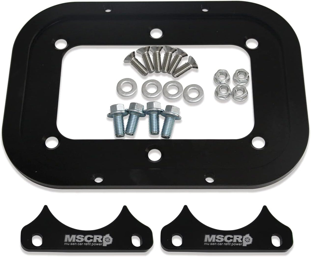 Red Yellow Blue Billet Aluminum Battery Tray Pack of 2 I9445
