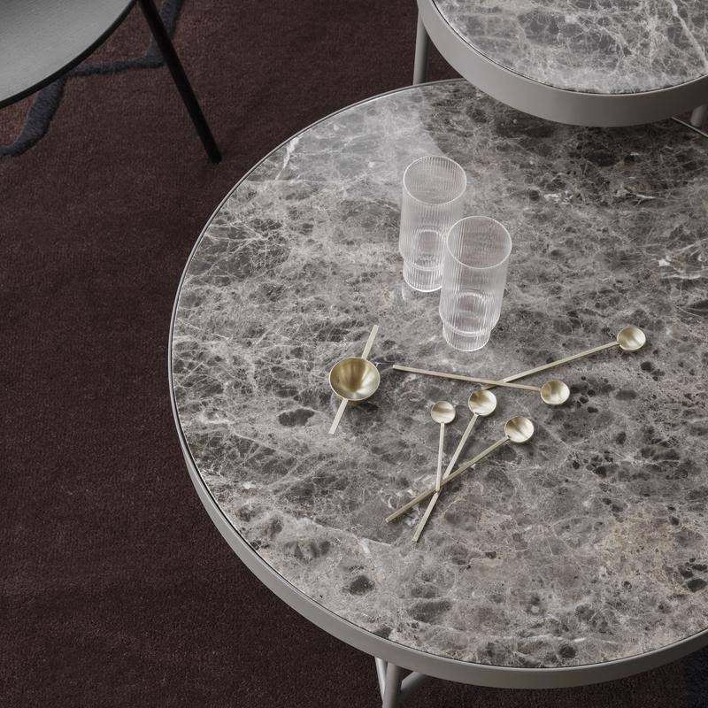 Brown Marble Table C3470