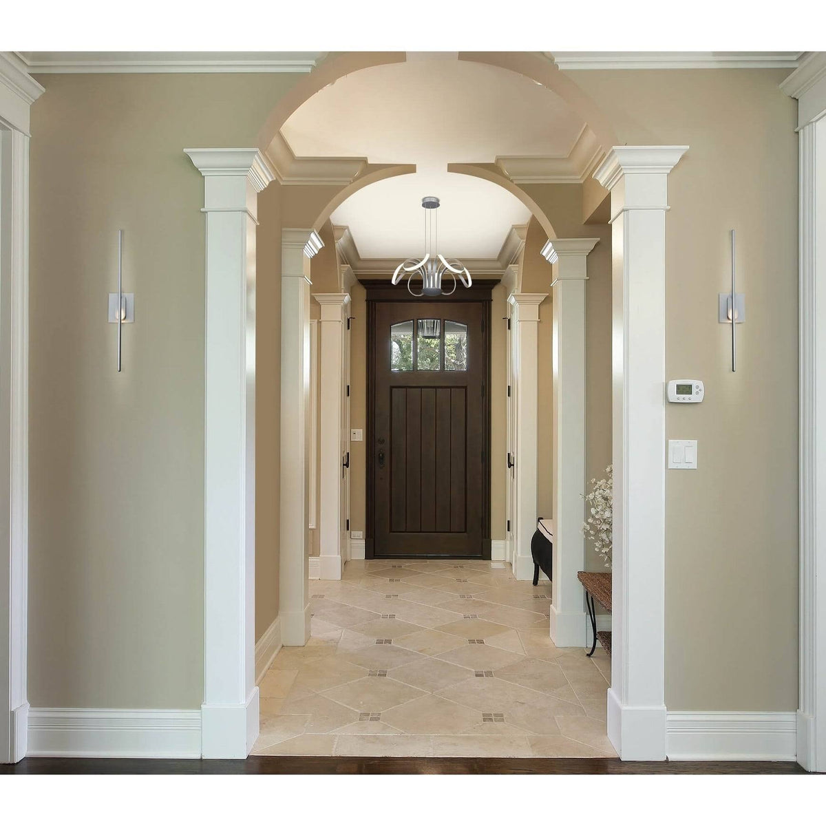 Swivel LED Sconce Silver B91322