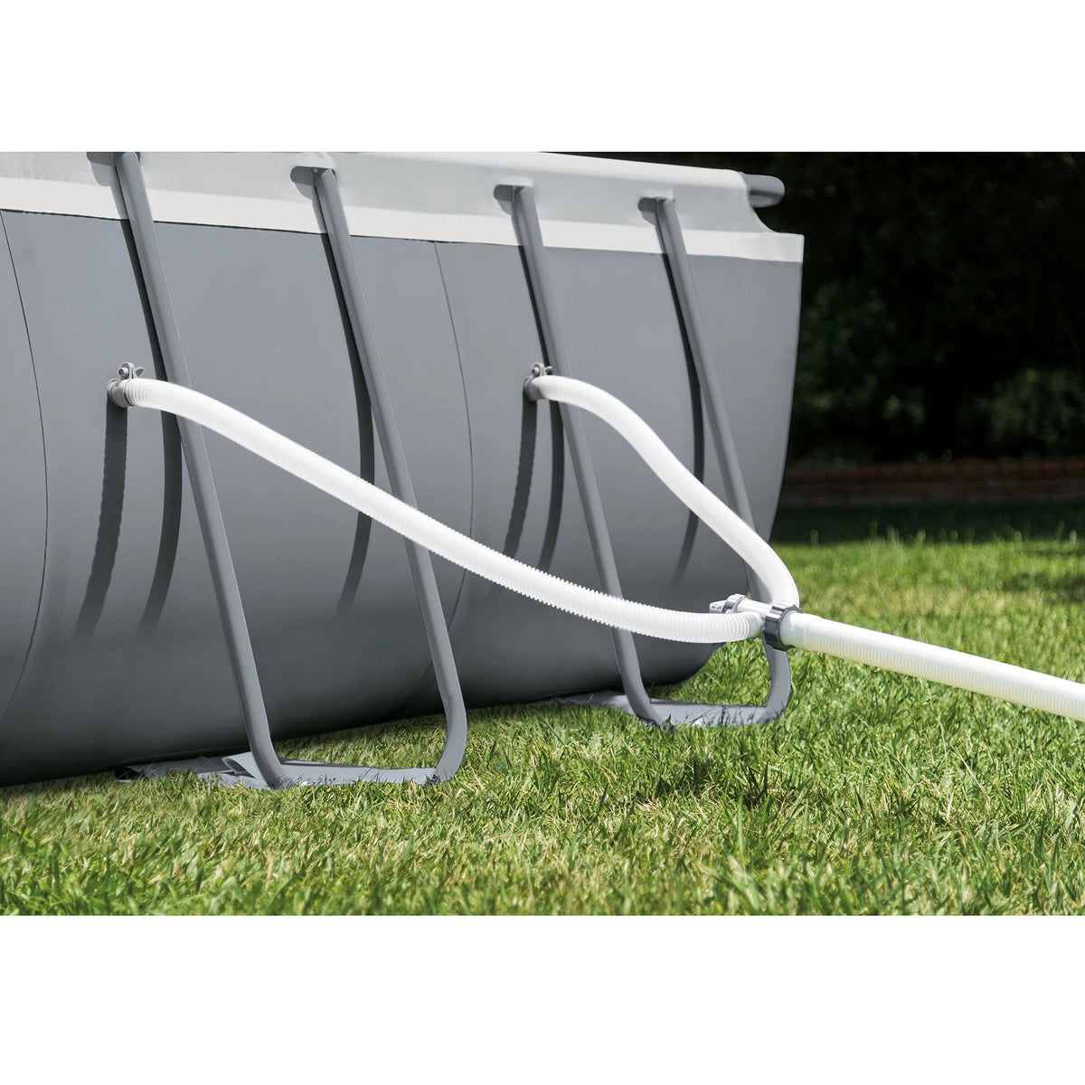 32' x 16' x 52 Rectangular Above Ground Pool Set with Filter Pump T7114