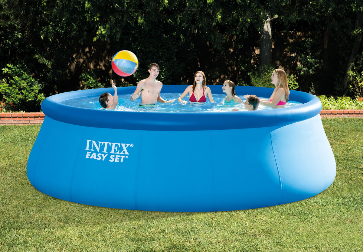 15 x48" Inflatable Pool with Ladder, Pump and Maintenance Kit W721