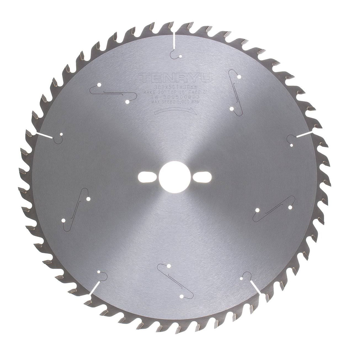300mm Panel Saw Combination Blade 50T 30mm Arbor X23466