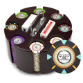 200ct Clay Gaming Chip Set in Carousel S8400