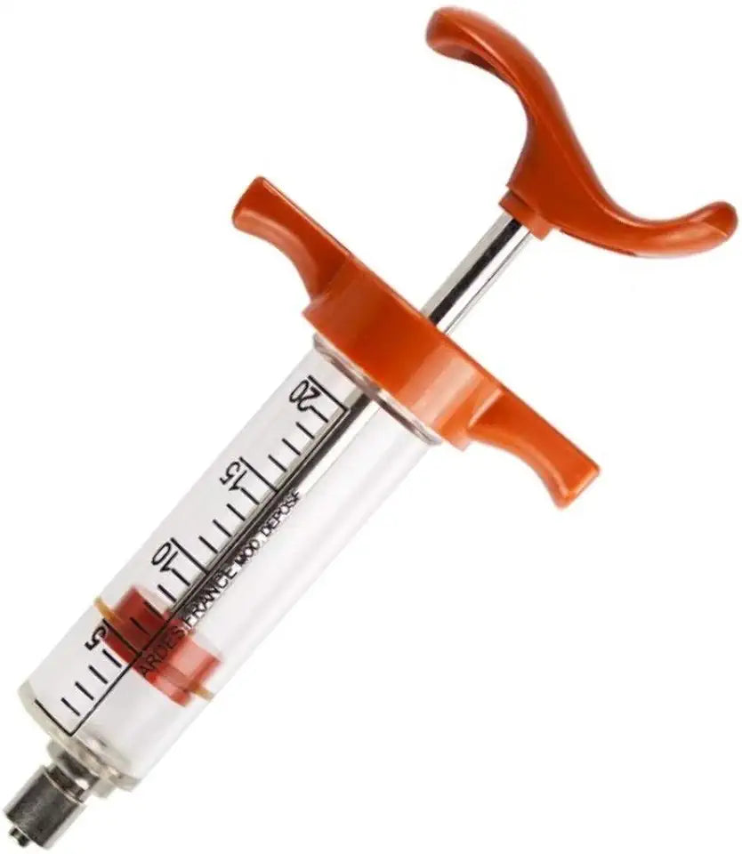 20 ml Reusable Autoclavable Clear Plastic Syringe C98269