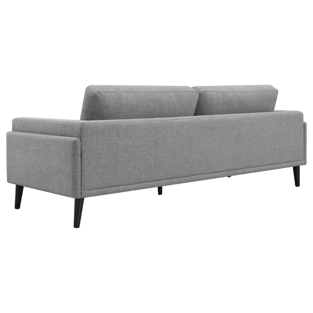 3-Piece Upholstered Fabric Sofa Set in Gray L7100
