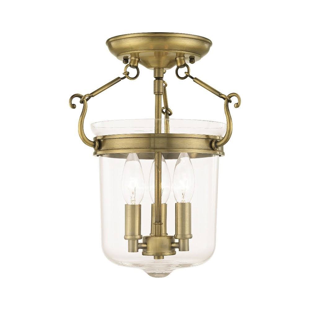 Bronze 3 Light Ceiling Mount D7151