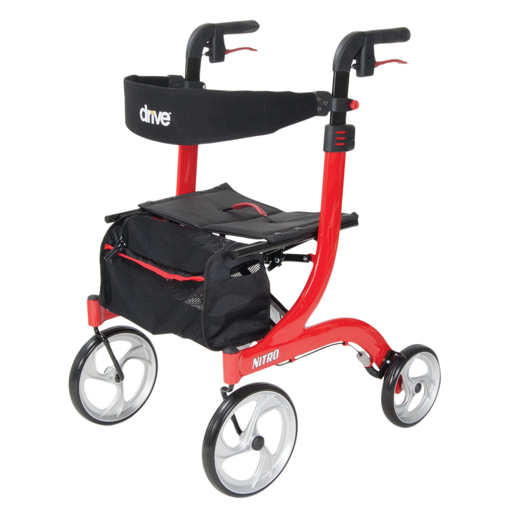 Red Rolling Walker X76208