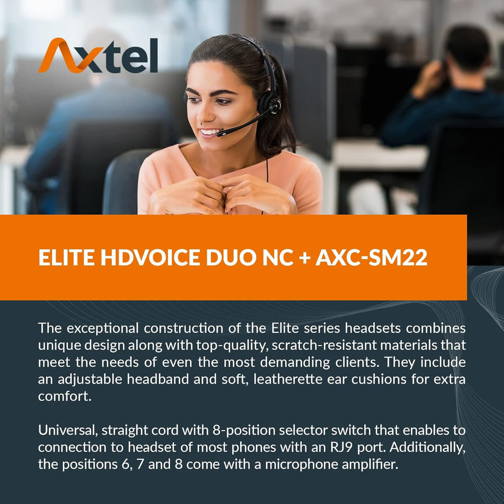 Bundle Elite HDvoice Duo NC with Cable I47276