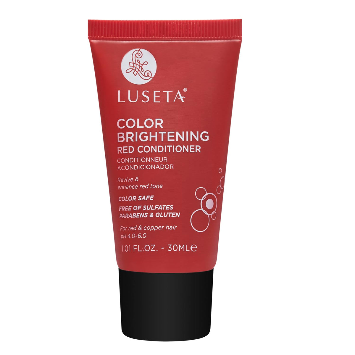 Red Shampoo and Conditioner Set for Red Hair, Sulfate, Paraben free 2 x 1.01oz F312879