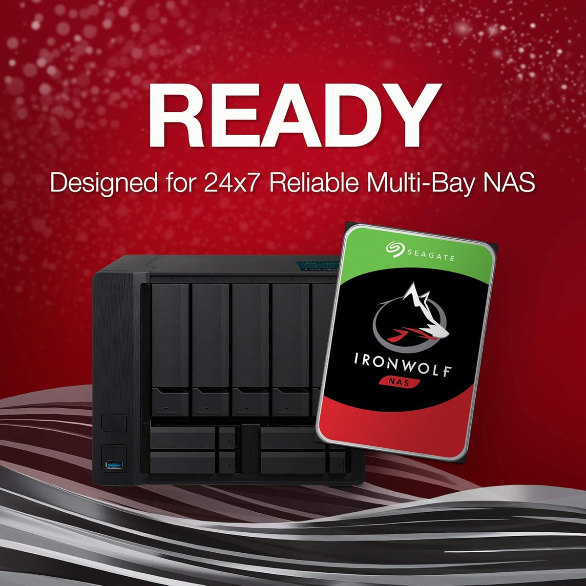 10TB NAS Internal Hard Drive HDD CMR 3.5 Inch SATA 6Gb/s 7200 RPM 256MB Cache Y580877