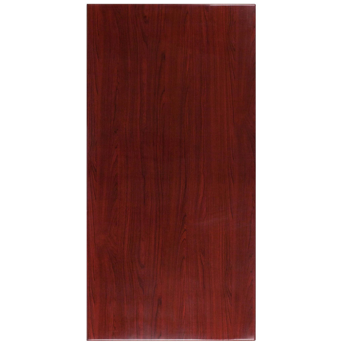 Rectangular Resin Mahogany Table Top K145257
