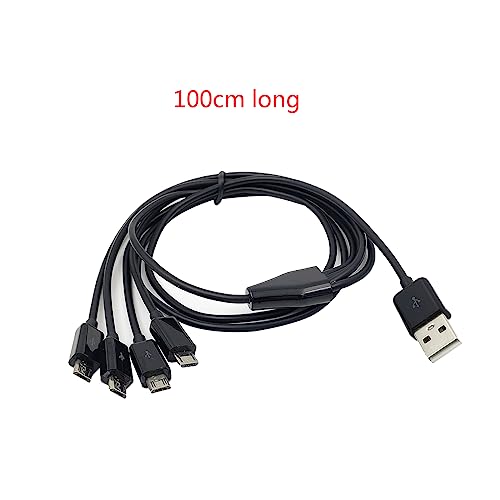 4in1 USB Male to Micro USB Male Charging Cable H875312
