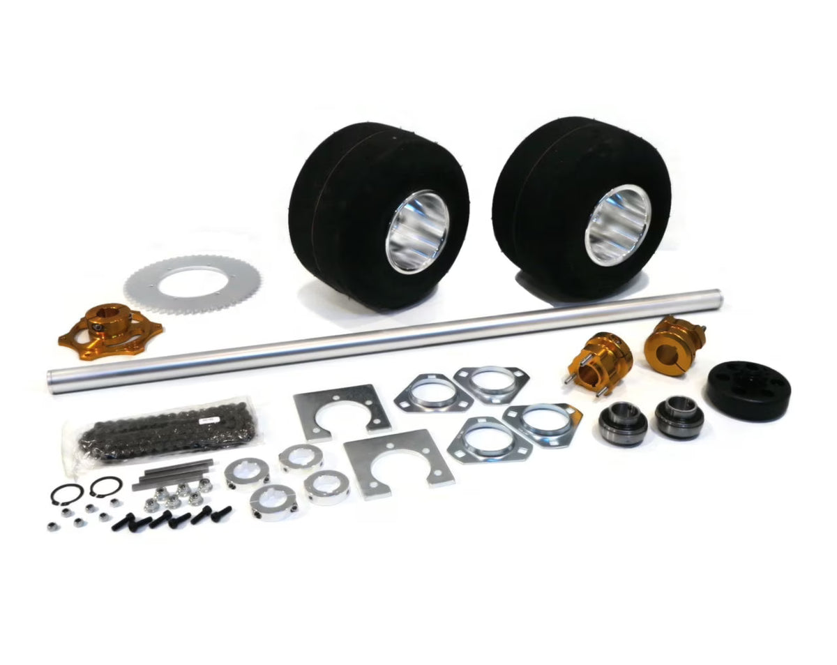 36 Inch Shaft Kit for Drift Trike Bikes with 4 Bearing Flangettes J8348