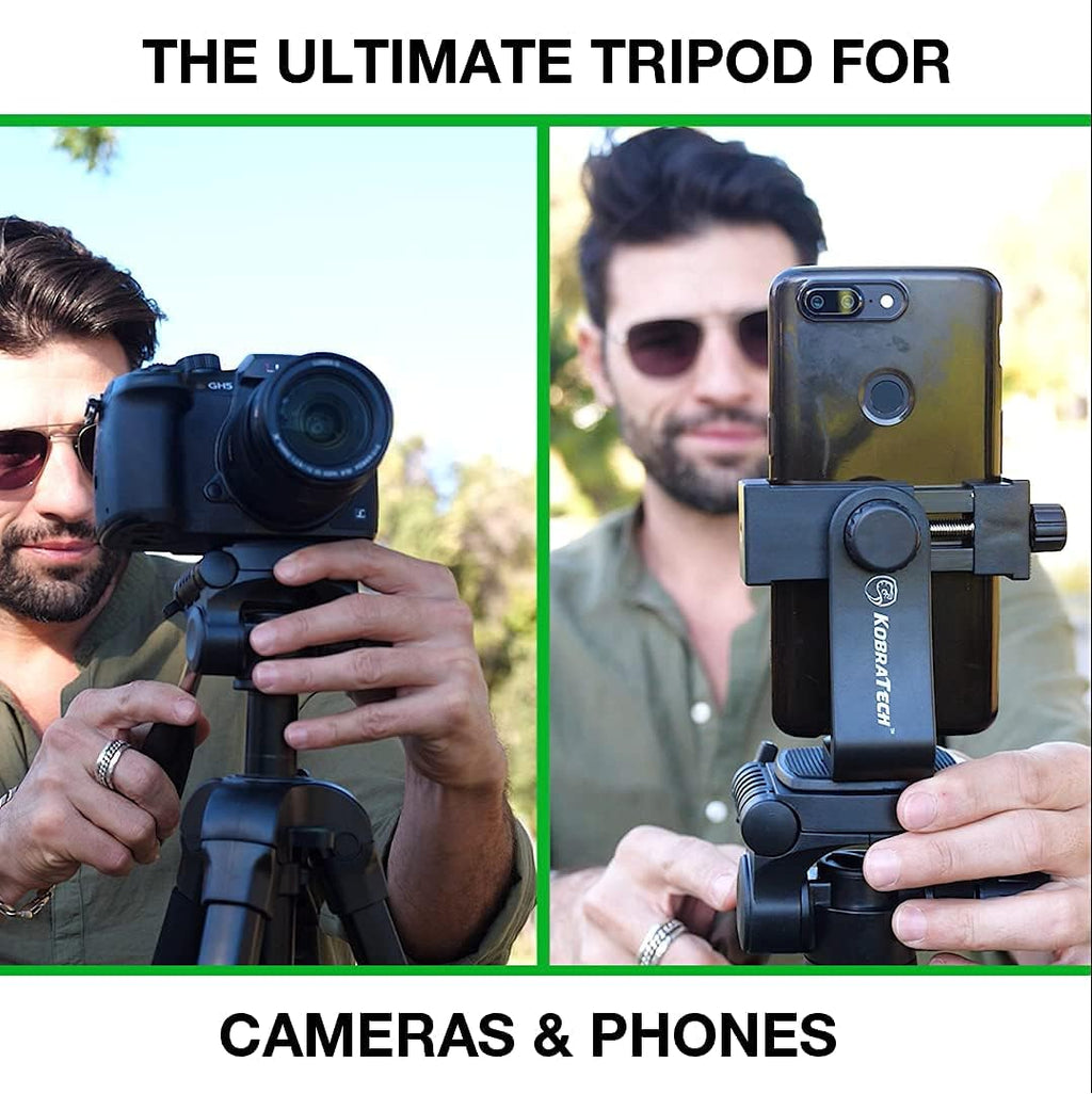 70 Tripod with Bluetooth Remote Shutter, Monopod Pack of 2 U288