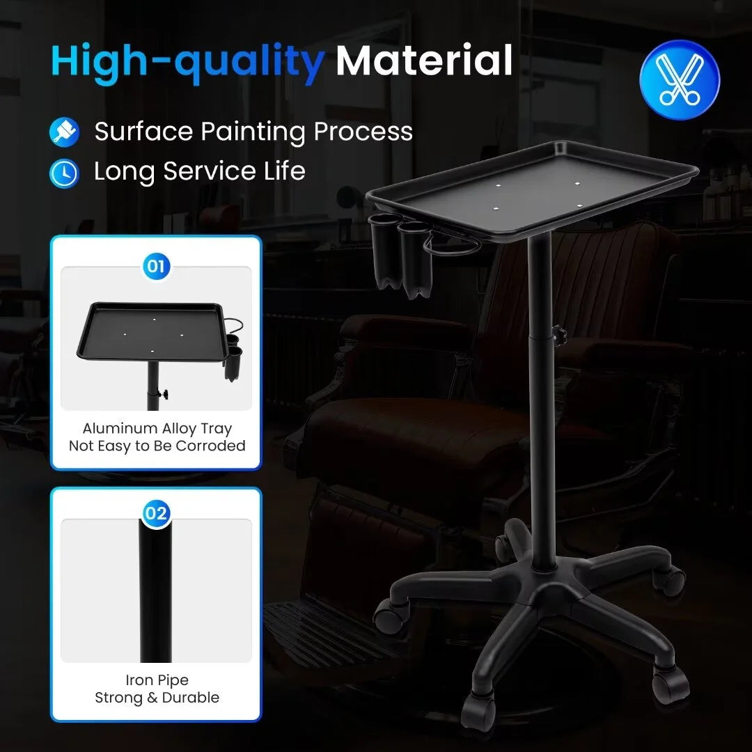 Rolling Salon Spa Service Tray Cart G60318