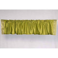 Olive Green Rod Pocket Sari Valance - Pair Z973095