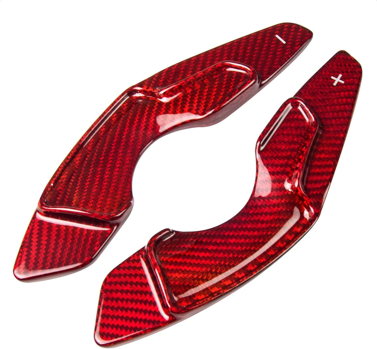 Carbon Fiber Shift Paddle Shifter Extension Trim Cover N30288