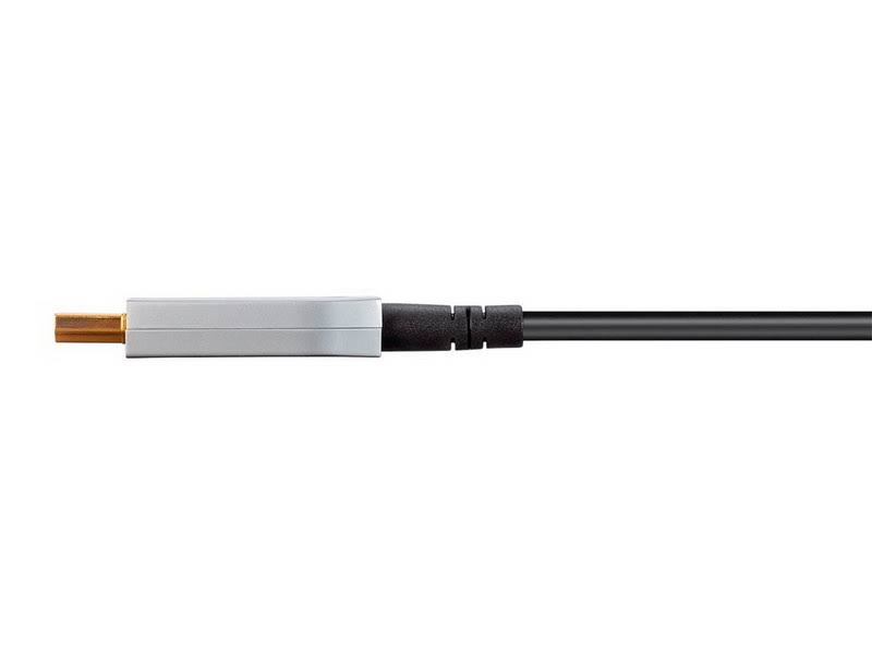 SlimRun AV HDR High Speed Cable 4K 60Hz 18Gbps Fiber Optic AOC 75ft Black D72858